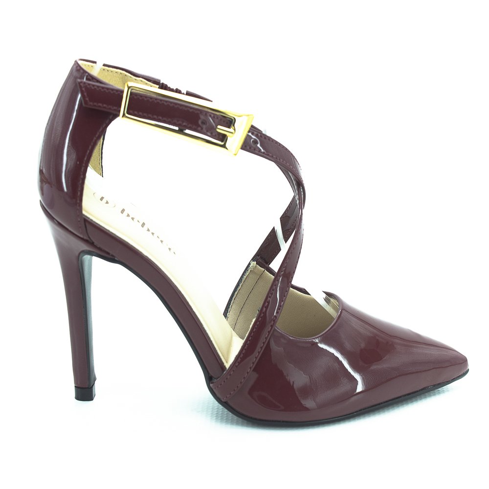 Scarpin Feminino Bebecê T9430-252 - Vinho
