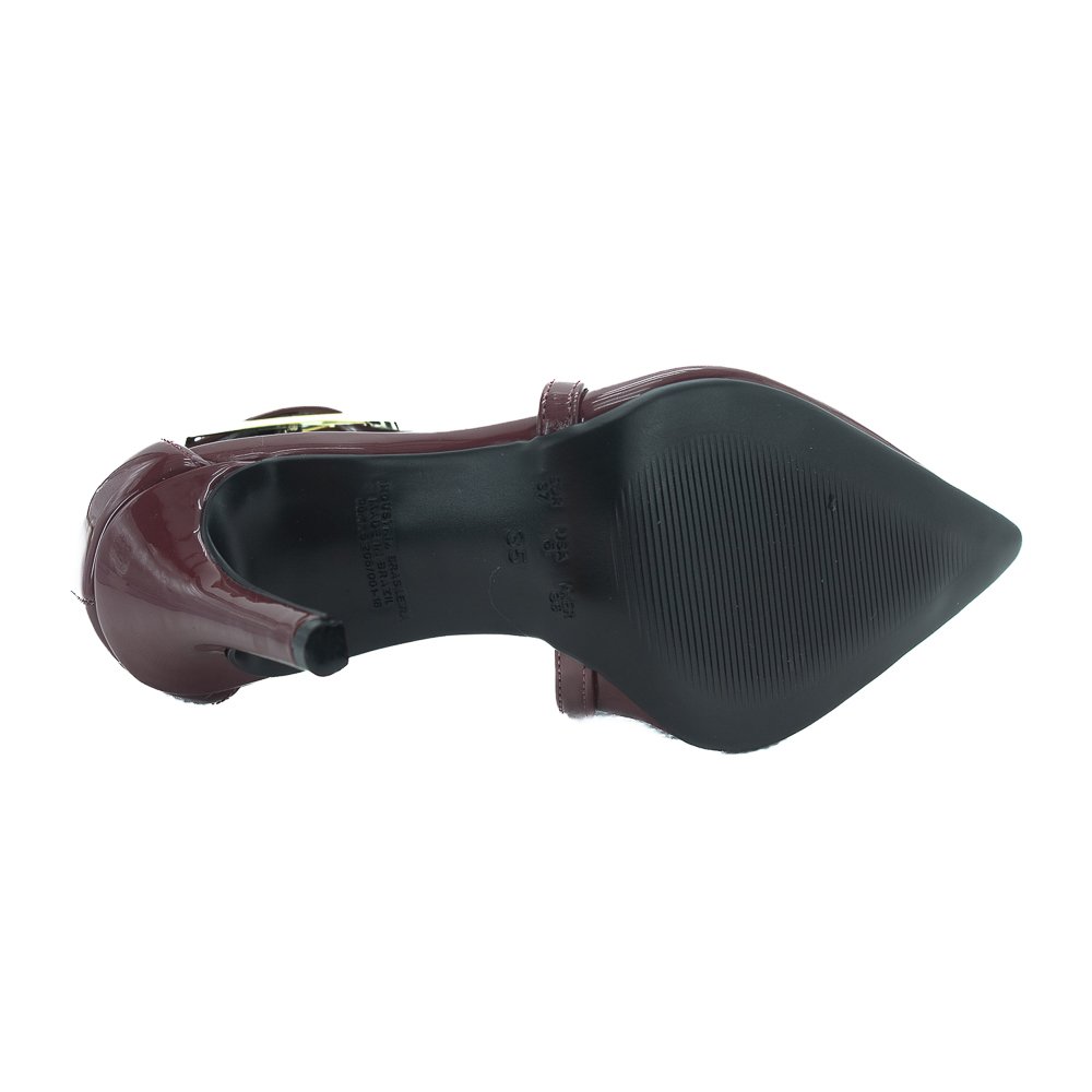 Scarpin Feminino Bebecê T9430-252 - Vinho Vermelho 4