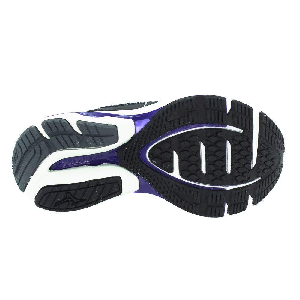 Tênis Feminino Mizuno Wave Dynasty 7 - Preto E Roxo Preto/Roxo 4