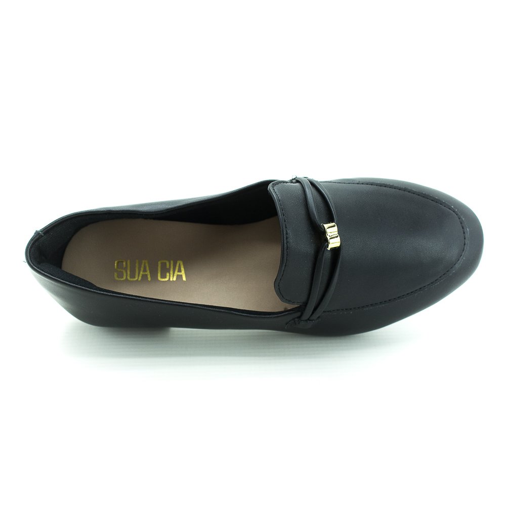 Sapatilha Feminina Sua Cia 8349.15379 - Preto Preto 4
