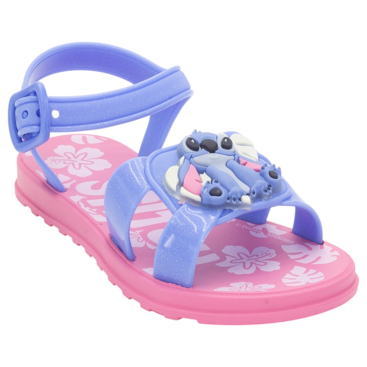 Sandália Infantil Menina Grendene Stitch Pet Shop - Rosa Rosa 3