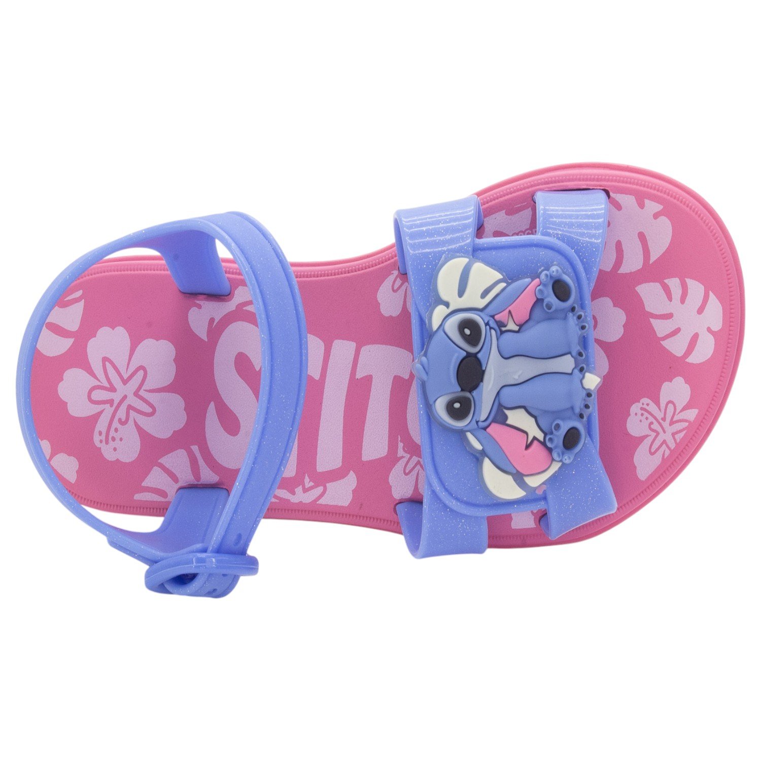 Sandália Infantil Menina Grendene Stitch Pet Shop - Rosa Rosa 5