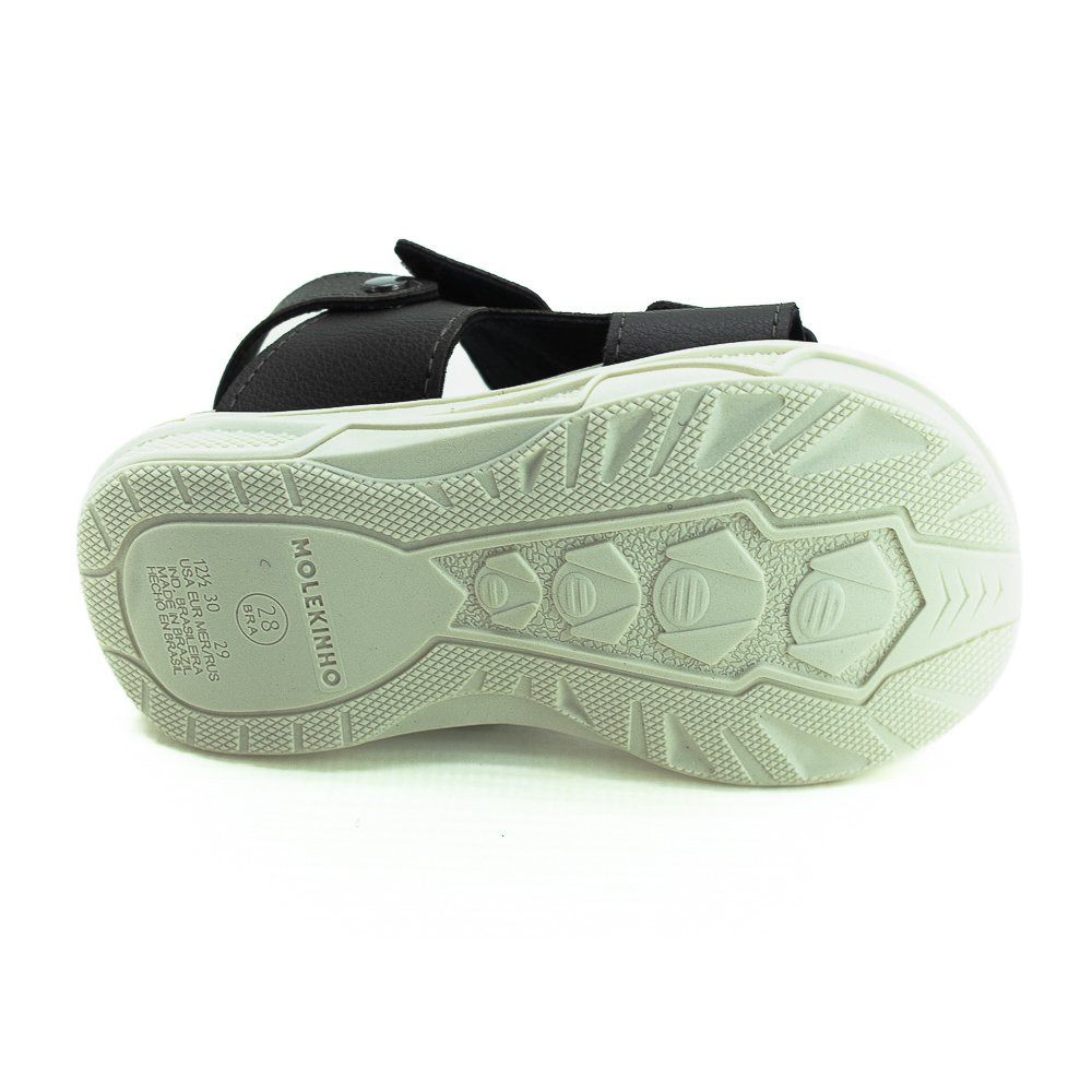 Sandália Infantil Menino Molekinho 2402.437 - Marrom Marrom 4