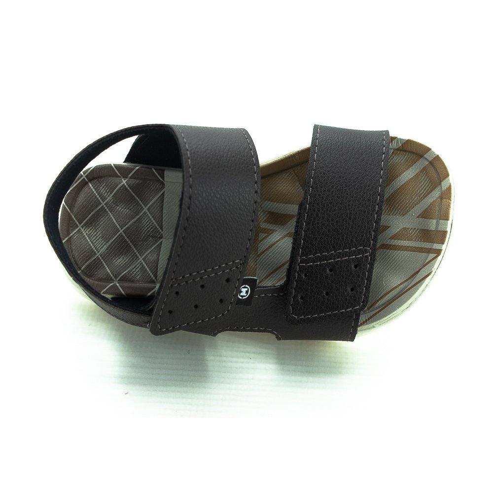 Sandália Infantil Menino Molekinho 2402.437 - Marrom Marrom 5