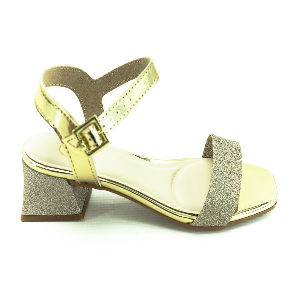 Sandália Infantil Molekinha 2347.100 - Dourada