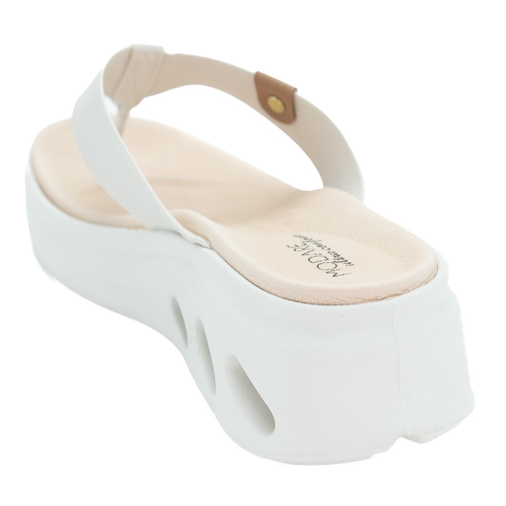 Tamanco Feminino Modare 7215.101 - Branco Branco 3