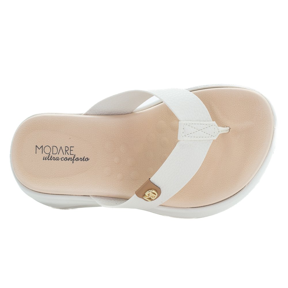 Tamanco Feminino Modare 7215.101 - Branco Branco 5