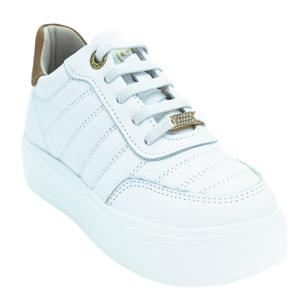 Tênis Feminino Pegada 211201-701 - Branco Branco 2