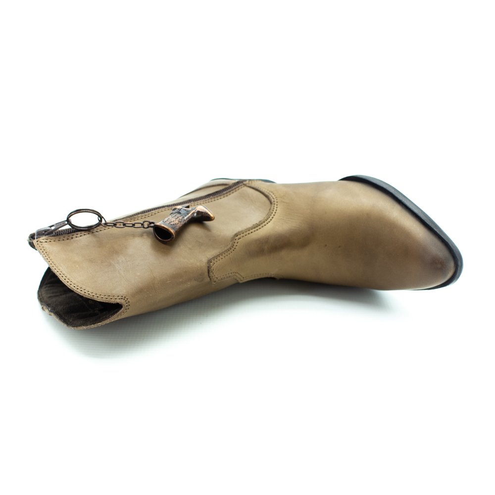 Bota Feminina Perlatto Wes001 - Marrom Marrom 5