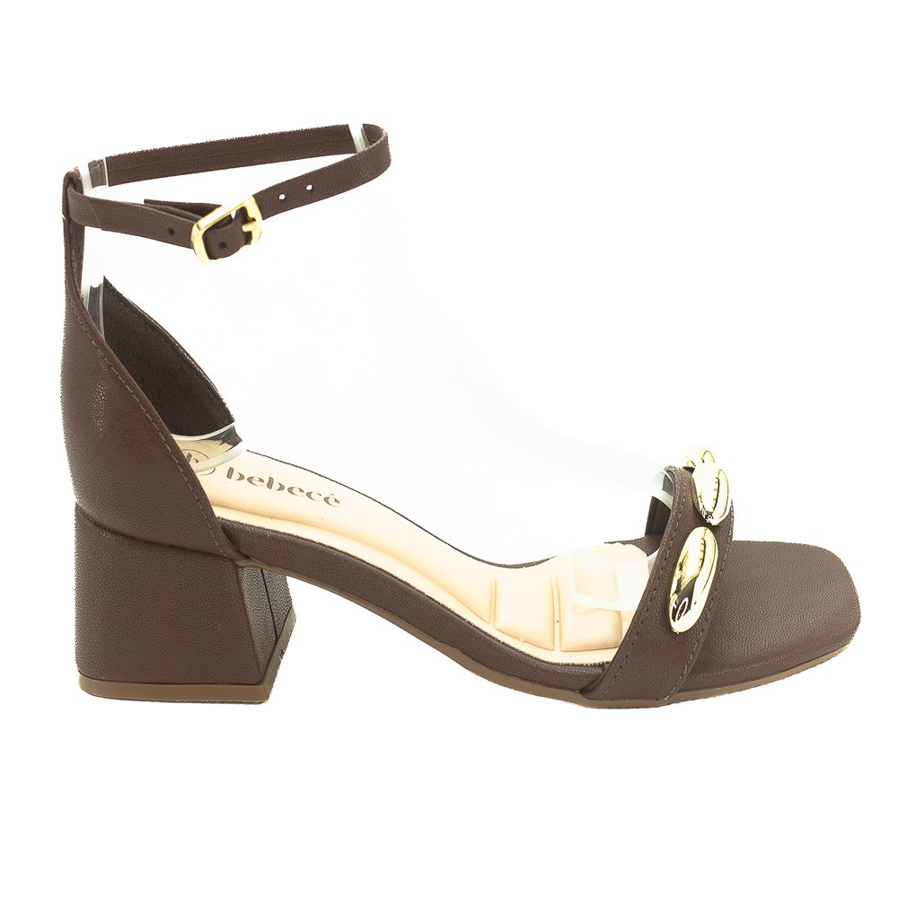 Sandália Feminina Bebecê T5249-148 - Marrom