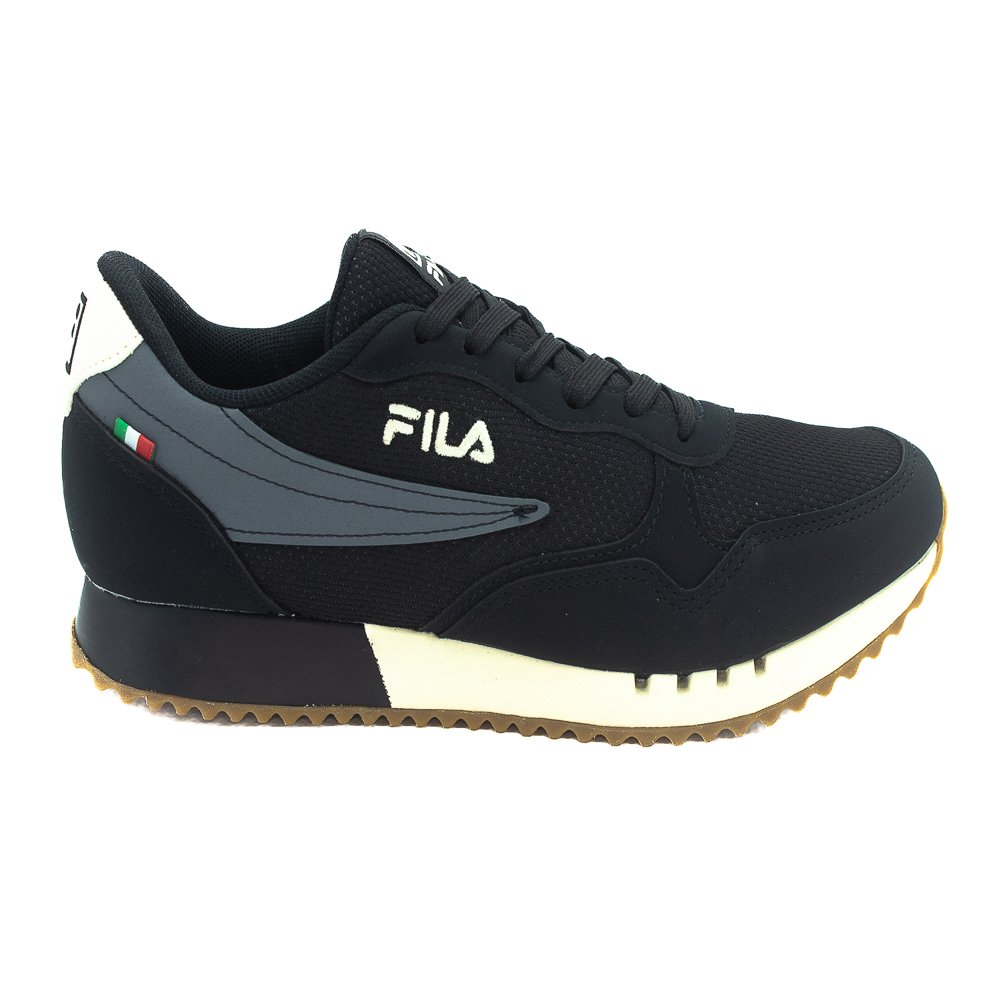 Tênis Masculino Fila Euro Jogger Sport Ii - Preto