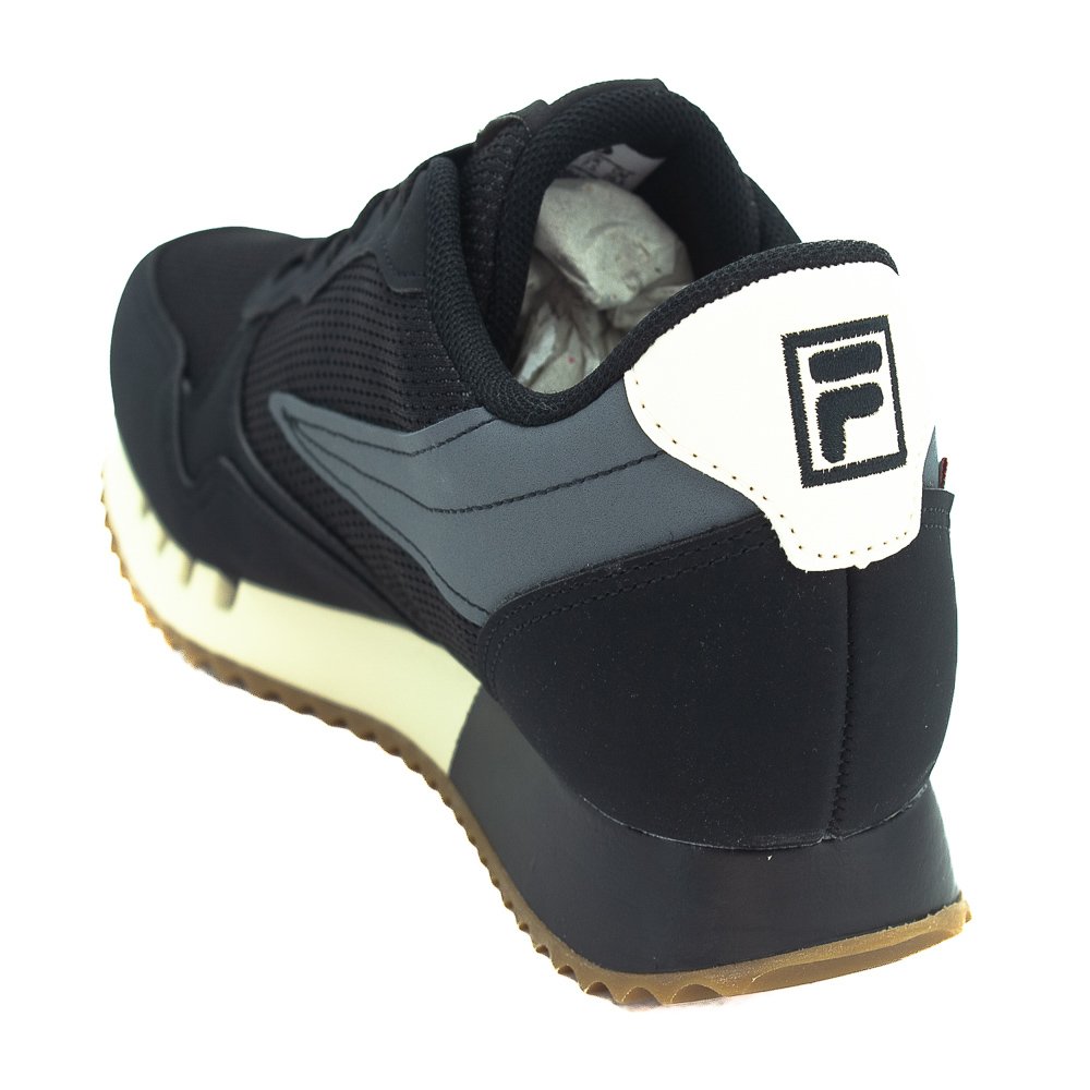 Tênis Masculino Fila Euro Jogger Sport Ii - Preto Preto 3