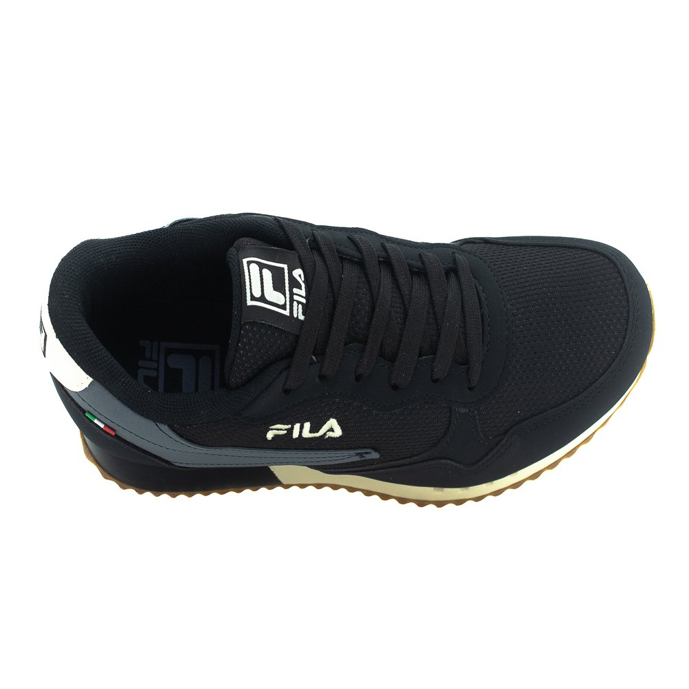 Tênis Masculino Fila Euro Jogger Sport Ii - Preto Preto 5