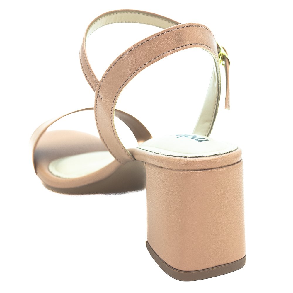 Sandália Feminina Moleca 5496.101 - Nude Bege 3