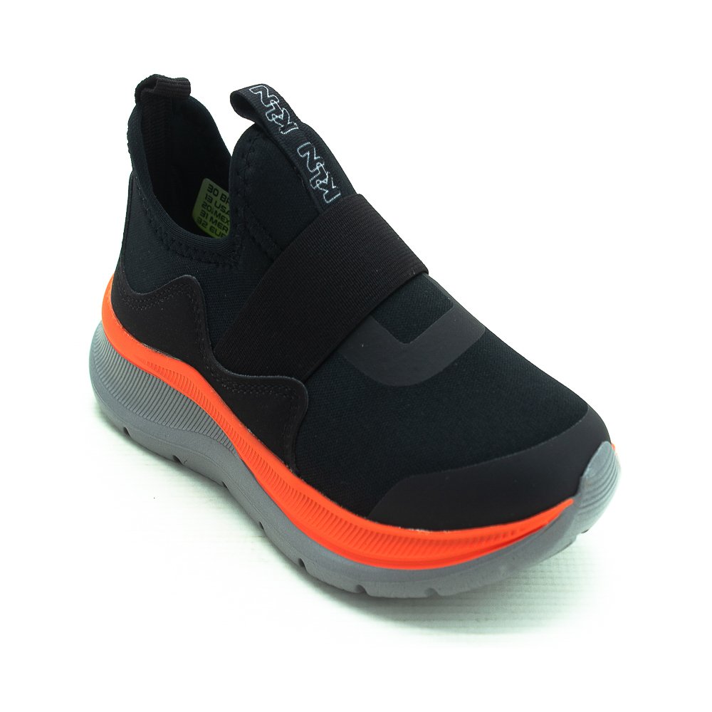 Tênis Infantil Menino Tenis Way - Preto Preto 2