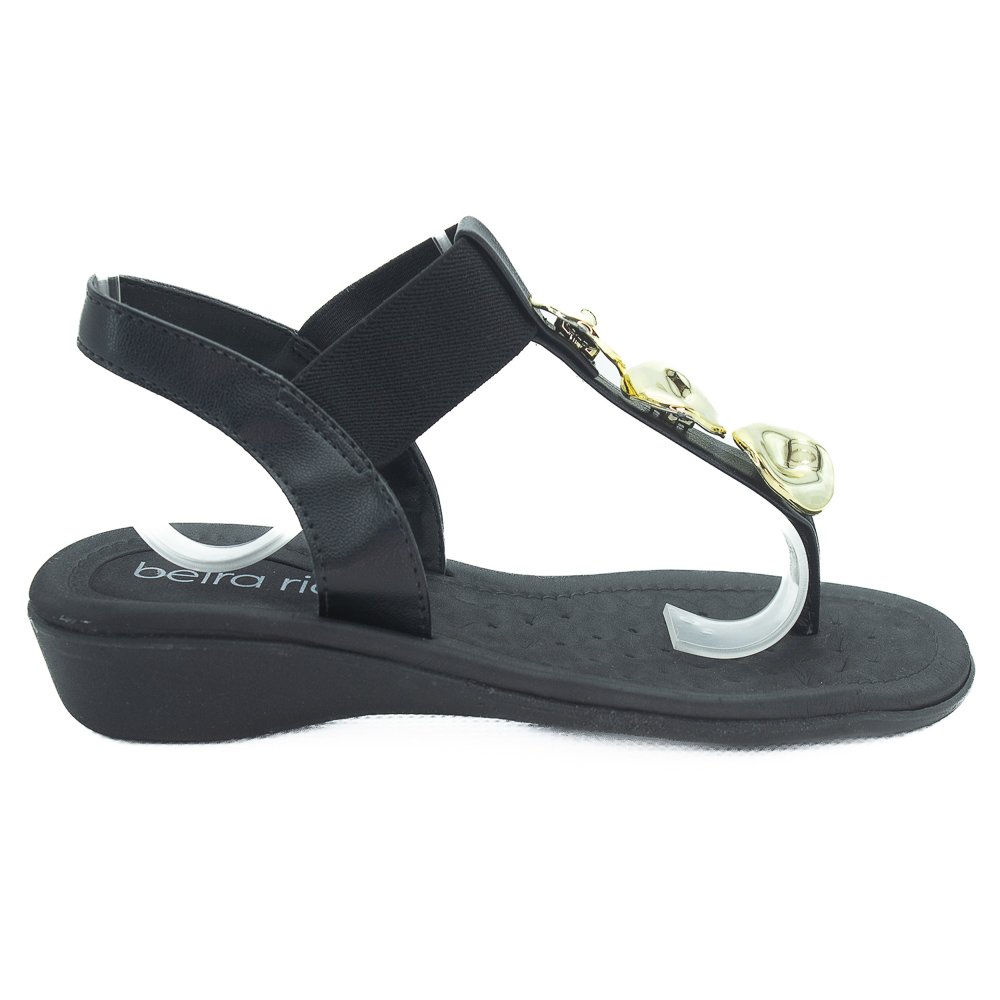 Sandália Feminina Beira Rio 8224.872 - Preto