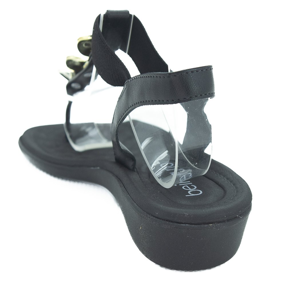 Sandália Feminina Beira Rio 8224.872 - Preto Preto 3
