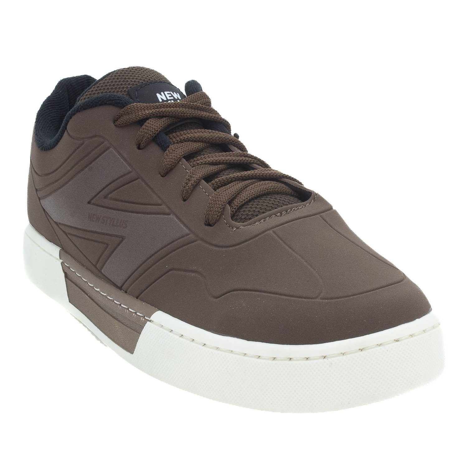 Tênis Masculino New Styllus 060 - Marrom Marrom 2