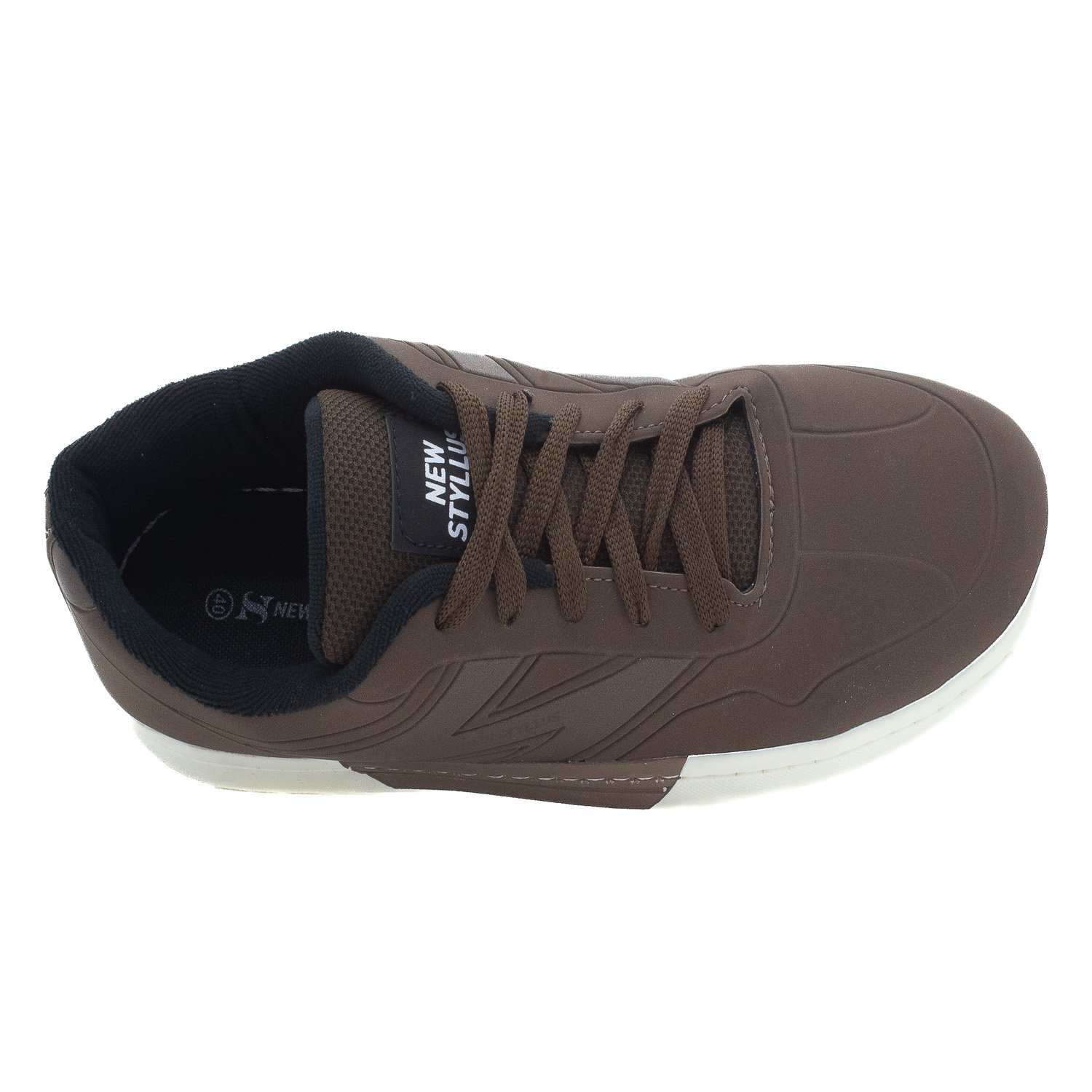 Tênis Masculino New Styllus 060 - Marrom Marrom 5