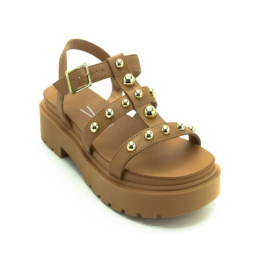 Sandália Feminina Vizzano 6499.110 - Marrom Marrom 2