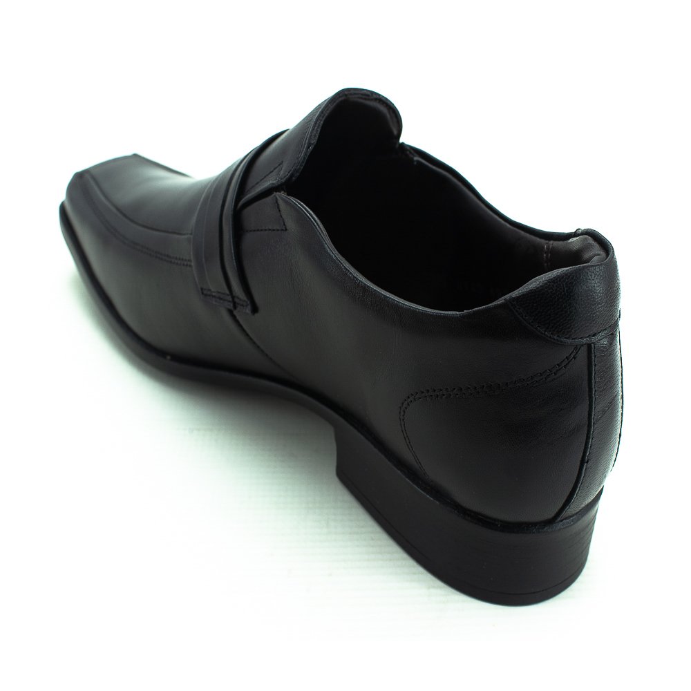 Sapato Social Masculino Jota Pé Air Fillipo - Preto Preto 3