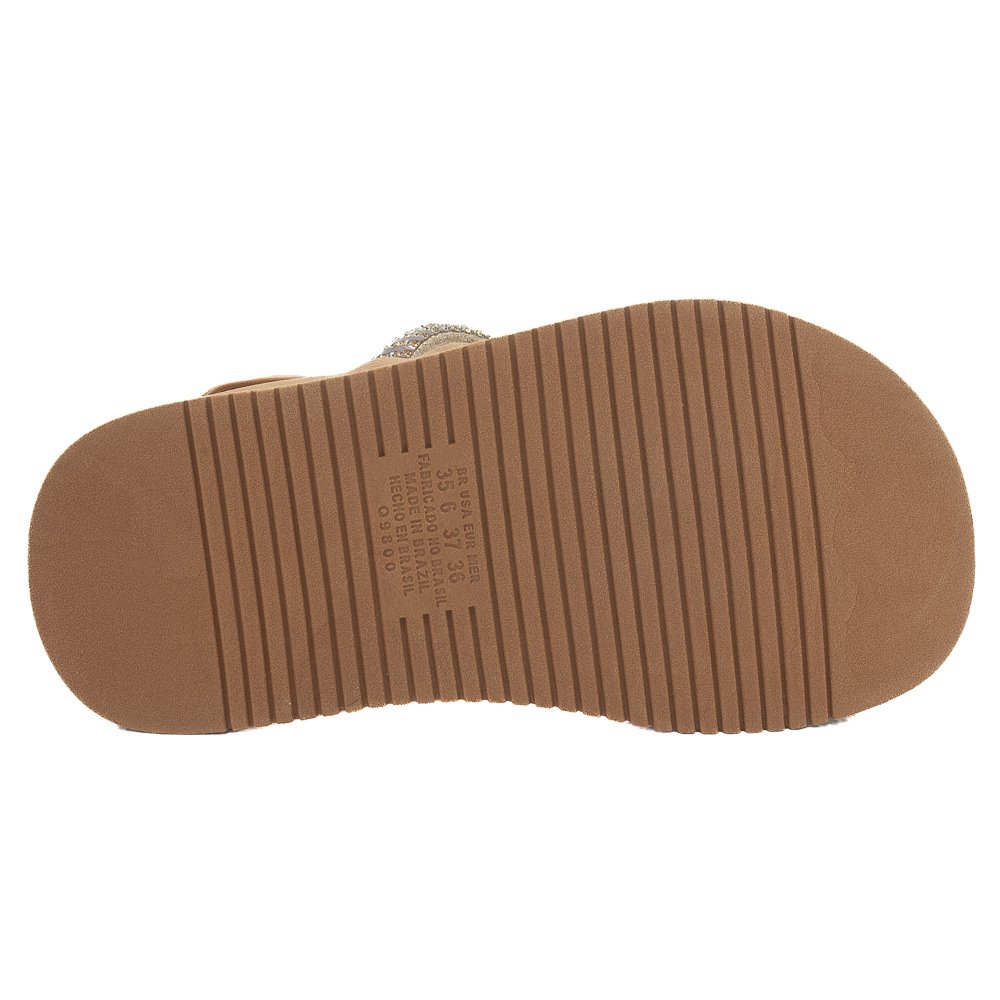 Sandália Feminina Mississipi MF441 - Bronze Marrom 4