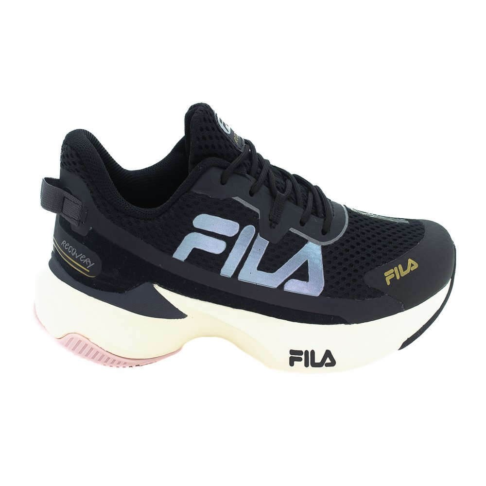 Tênis Feminino Fila Recovery - Preto