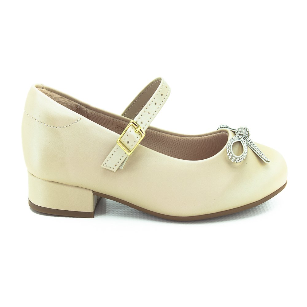 Sapato Infantil Menina Molekinha 2528.124 - Off White