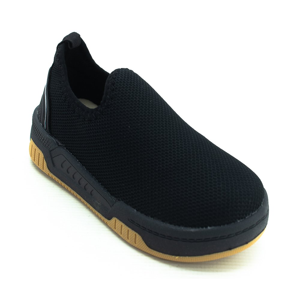 Tênis Infantil Menino Botinho 3-Bx - Preto Preto 2