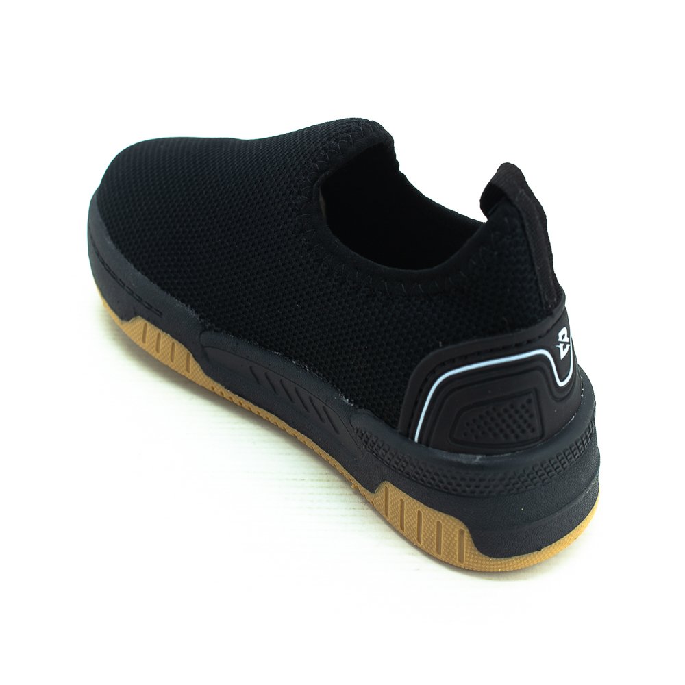 Tênis Infantil Menino Botinho 3-Bx - Preto Preto 3