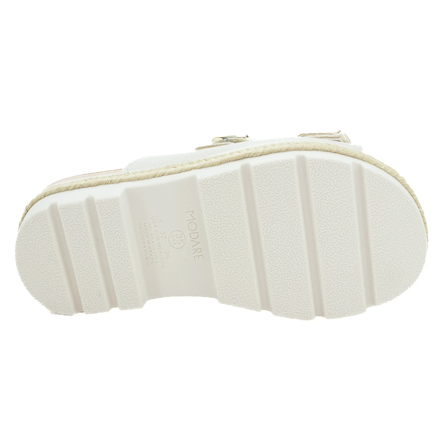 Tamanco Feminino Modare 7132.257 - Branco Branco 4