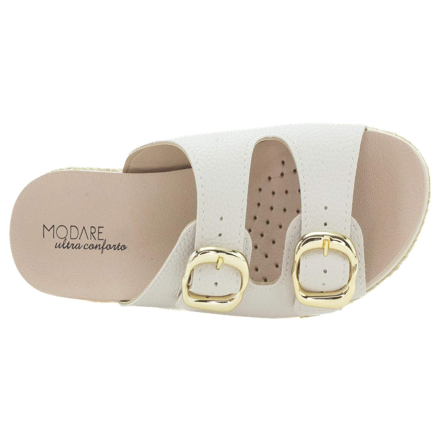 Tamanco Feminino Modare 7132.257 - Branco Branco 5