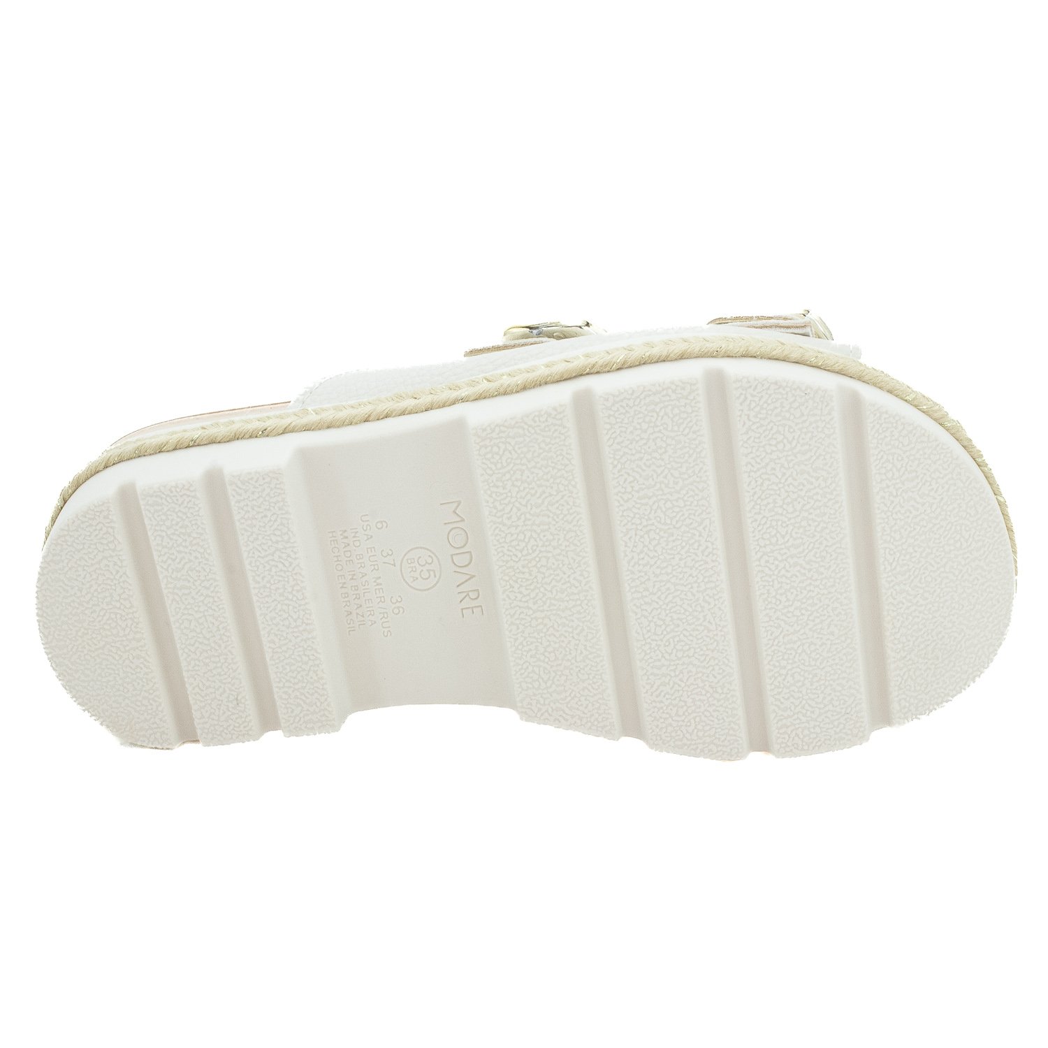 Tamanco Feminino Modare 7132.257 - Branco Branco 4