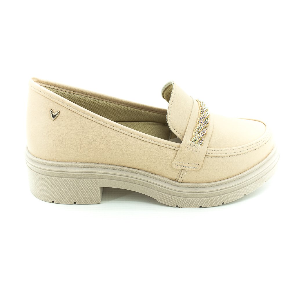 Mocassim Feminino Mississipi MI884 - Bege