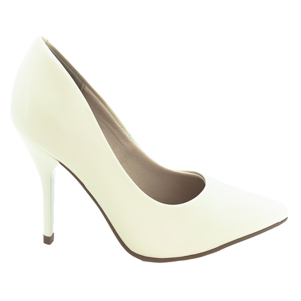 Scarpin Feminino Beira Rio 4122.1400 - Off White