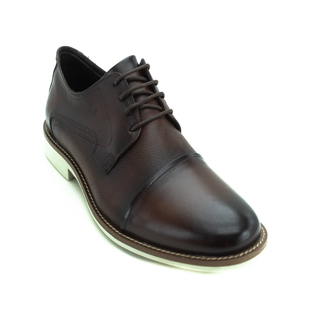 Sapato Social Masculino Rafarillo 86001-03c - Marrom Marrom 2