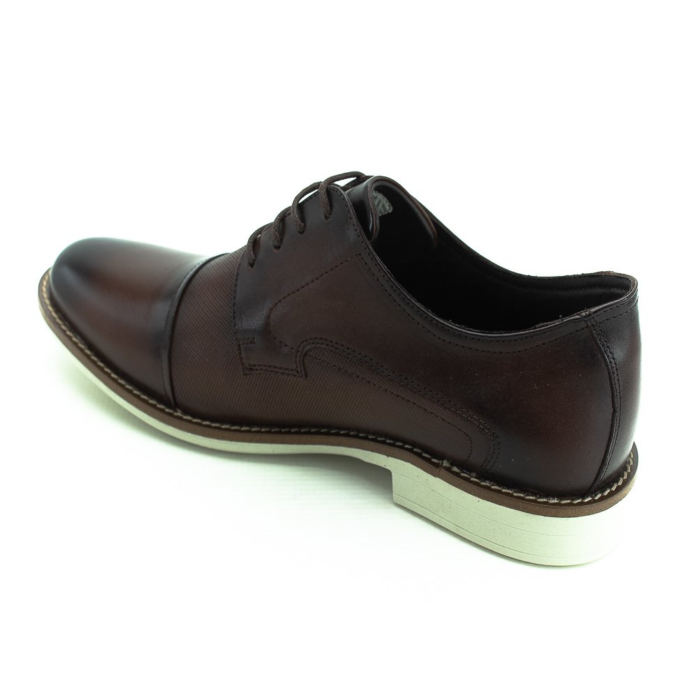 Sapato Social Masculino Rafarillo 86001-03c - Marrom Marrom 3