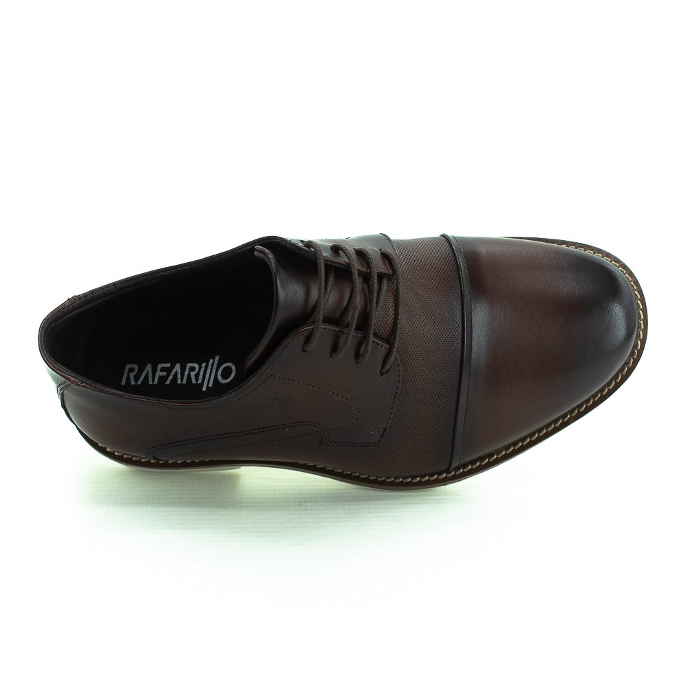 Sapato Social Masculino Rafarillo 86001-03c - Marrom Marrom 5
