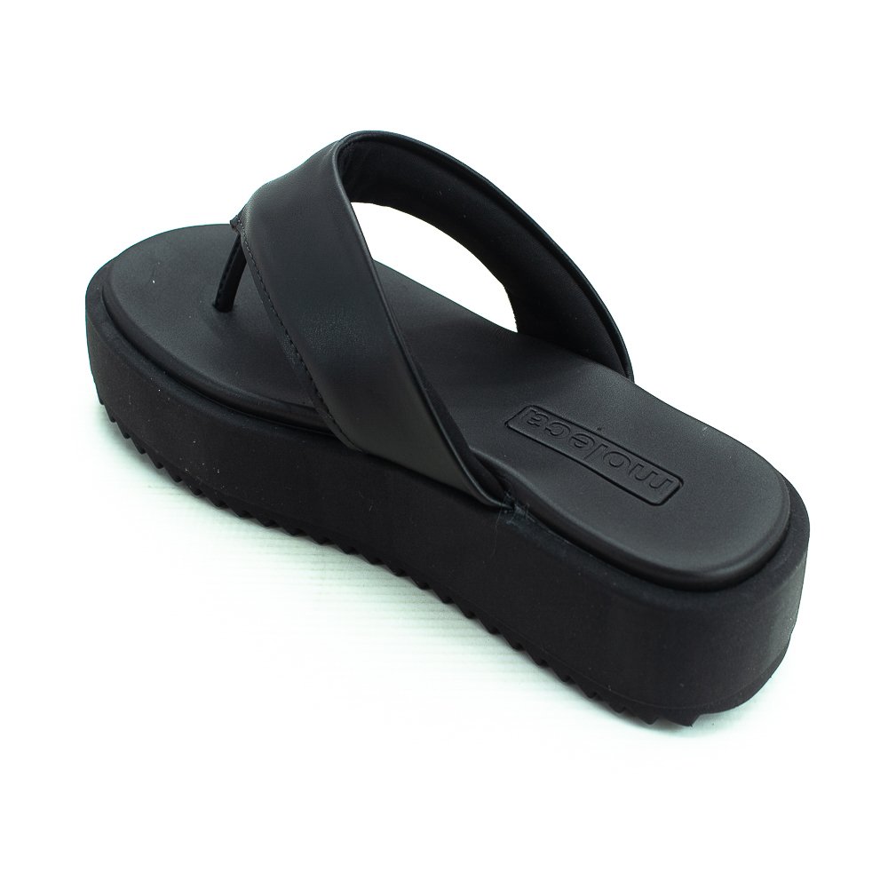 Chinelo Feminino Moleca 5489.100 - Preto Preto 3