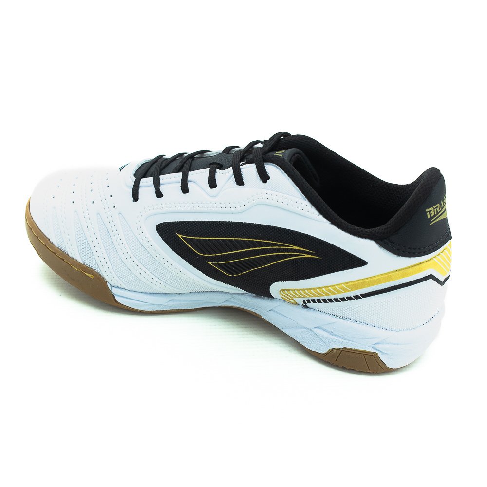Chuteira Futsal Masculina Penalty Brasil 70 - Branco Branco 3