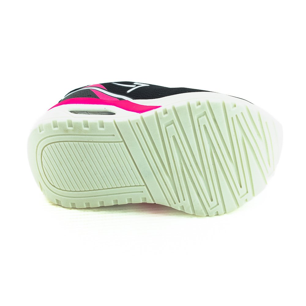 Tênis Infantil Menina Box 200 Bk1937 - Preto Preto 4