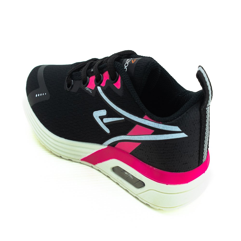 Tênis Infantil Menina Box 200 Bk1937 - Preto Preto 3