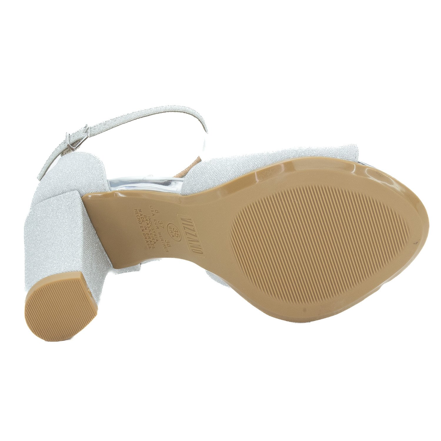 Sandália Feminina Vizzano 6262.406 - Prata Prata 4