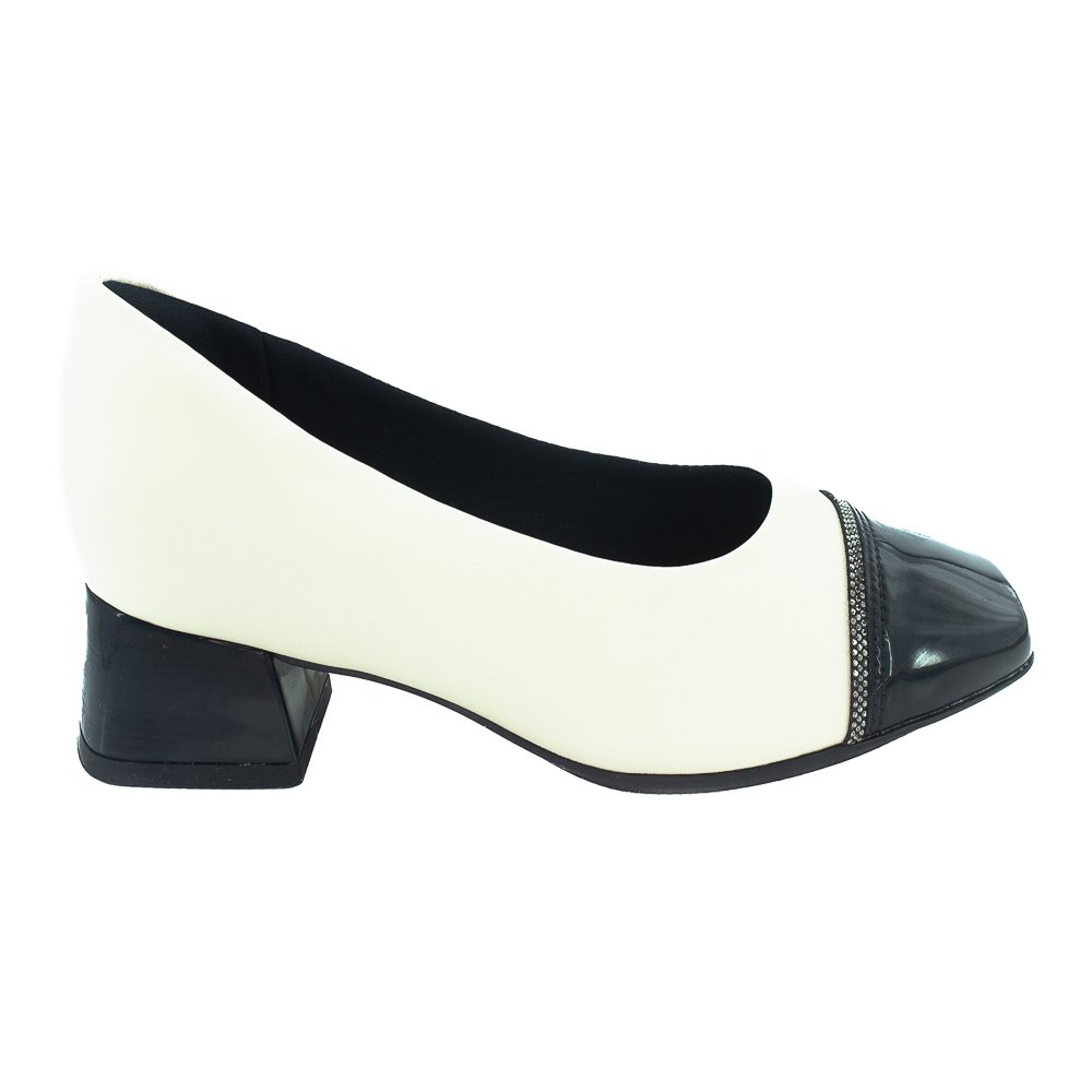 Sapato Feminino Picadilly 160095-1 - Off White