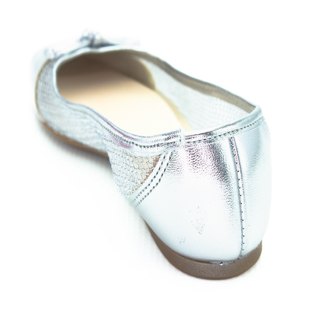 Sapatilha Infantil Menina Molekinha 2548.216 - Prata Prata 3