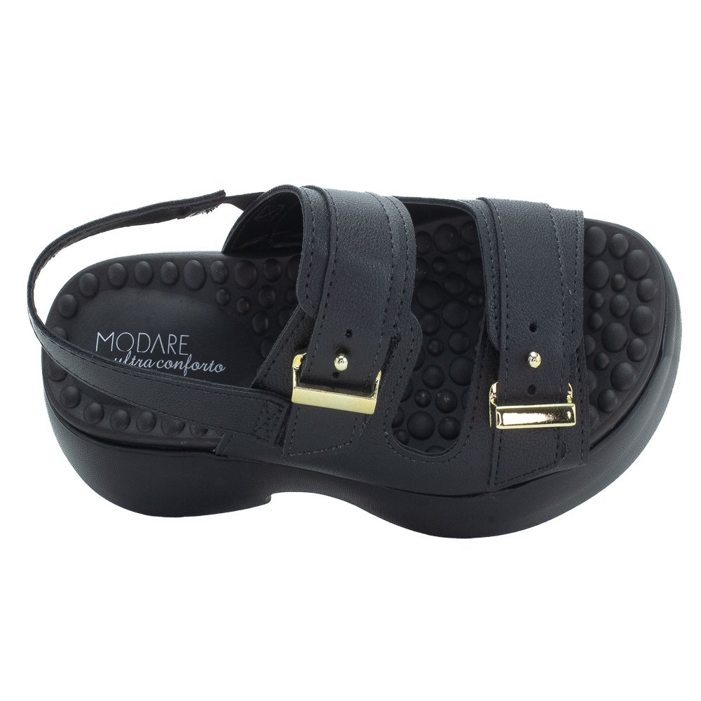 Sandália Feminina Modare 7210.208 - Preto Preto 5
