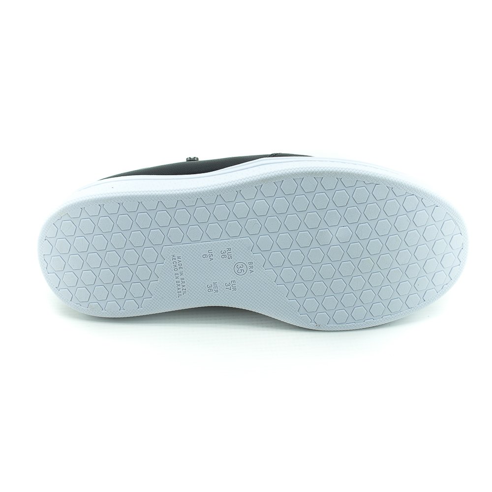 Tênis Feminino Ramarim 23-87204 - Preto E Branco Preto 4