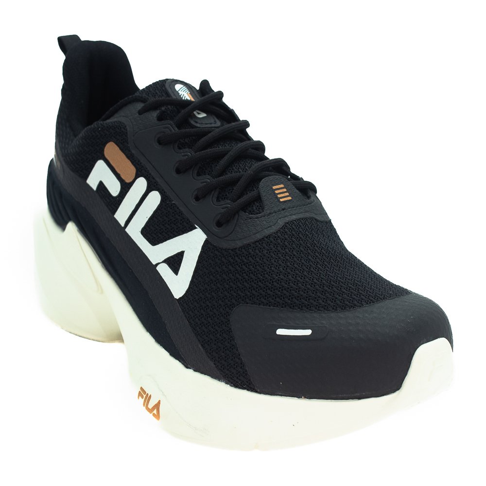 Tênis Feminino Fila Progress Lite - Preto Preto 2