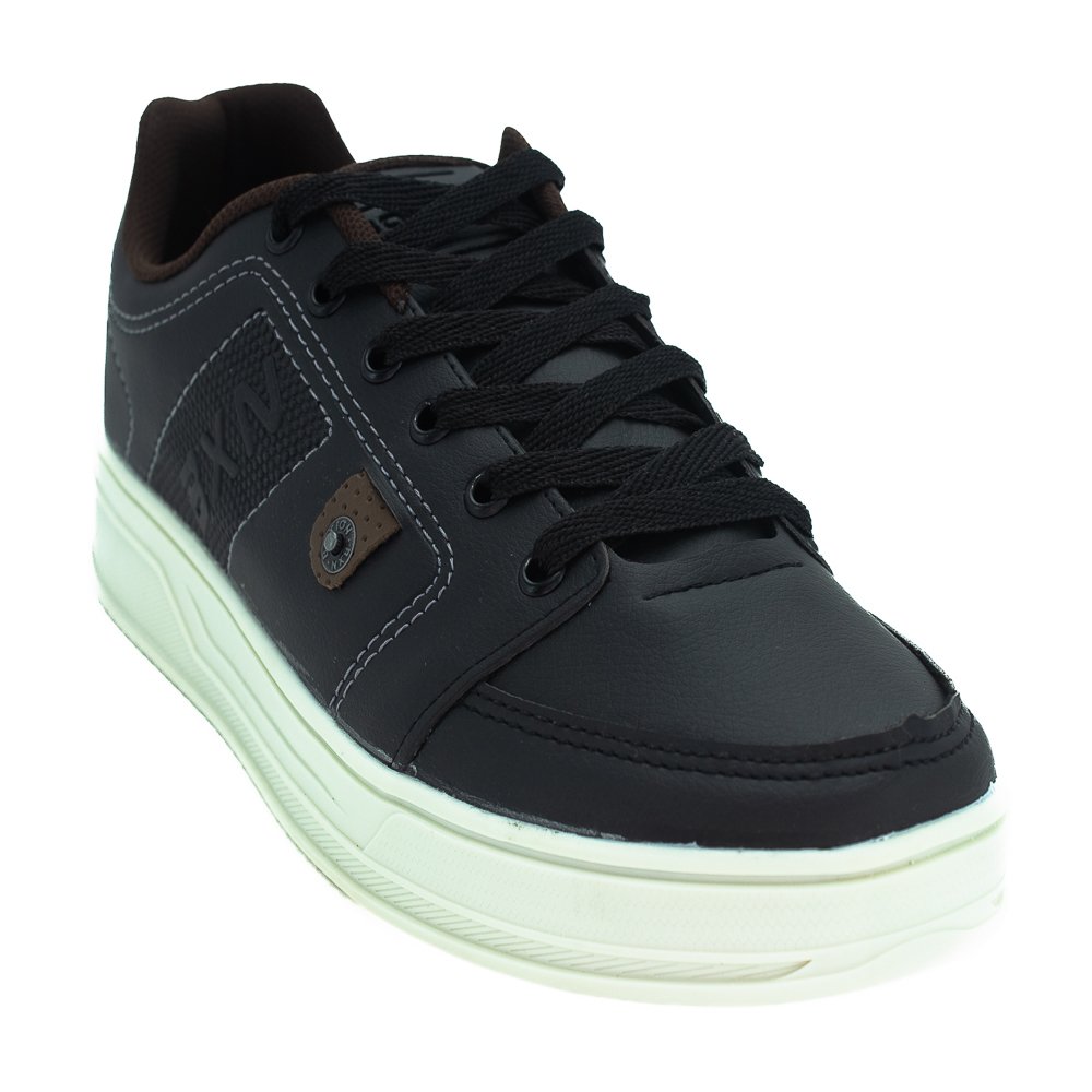 Sapatenis Masculino Boxion 3270 - Preto Preto 2