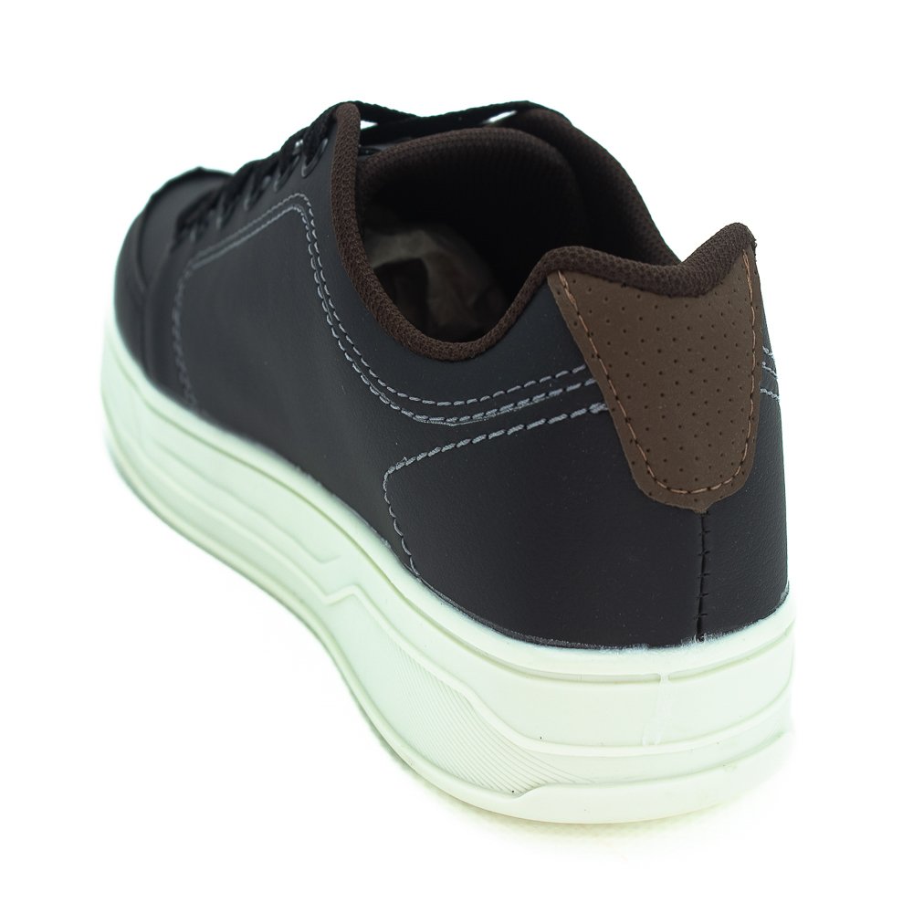 Sapatenis Masculino Boxion 3270 - Preto Preto 3